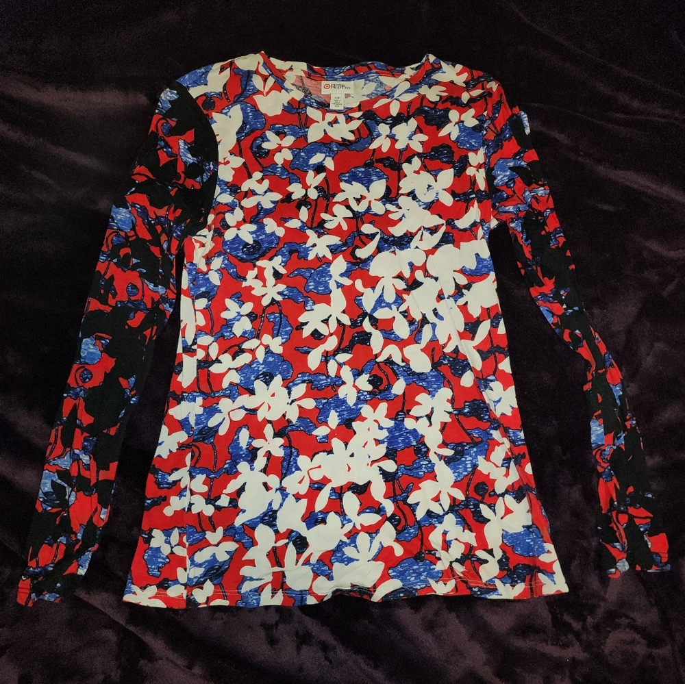 Peter Pilotto For Target Floral Long Sleeve Top